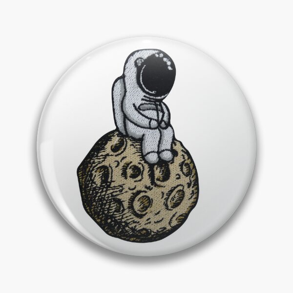 Item preview, Lonely Astronaut Sticker designed and sold by designolo.