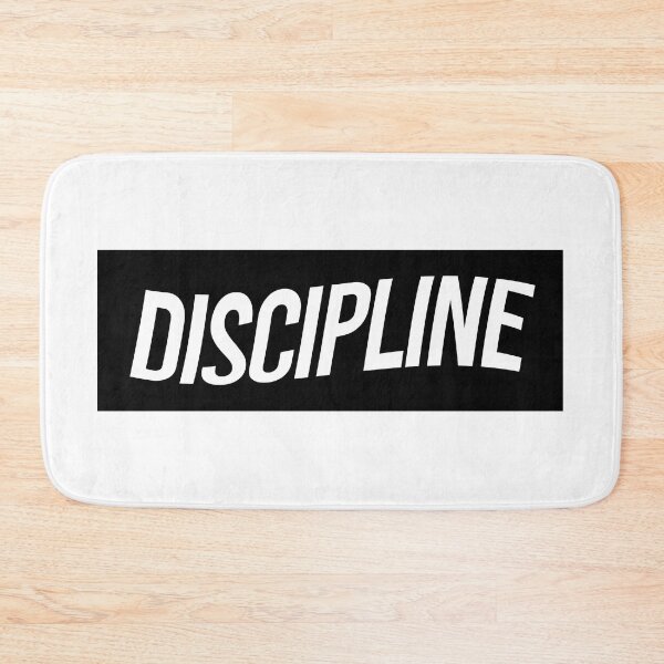 Item preview, Discipline - Rectangle Shape Sticker / T-shirt Design designed and sold by krazybookz.