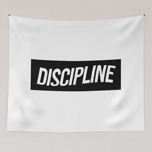 Item preview, Discipline - Rectangle Shape Sticker / T-shirt Design designed and sold by krazybookz.
