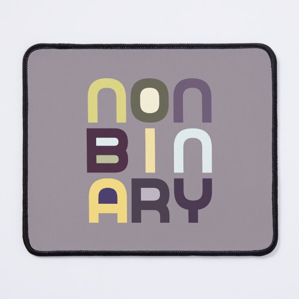 Item preview, Nonbinary 2023 (color) modern minimal logo designed and sold by UncutJorts.