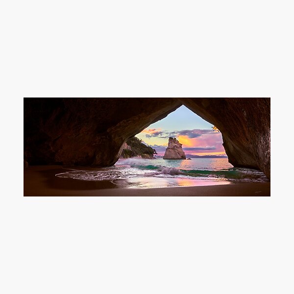 Cathedral Cove Sings Photographic Print