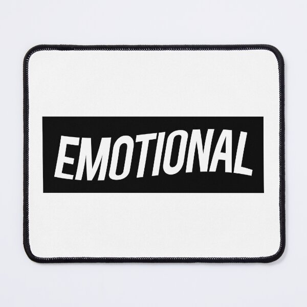 Item preview, Emotional - Rectangle Shape Sticker / T-shirt Design designed and sold by krazybookz.