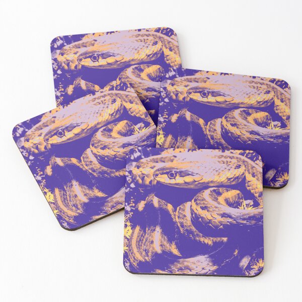 Item preview, Vaporwave Garter Snake designed and sold by primipromi.