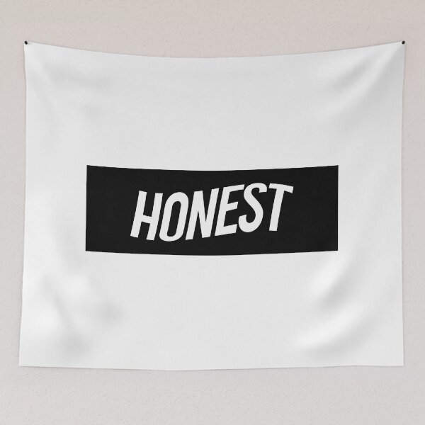 Item preview, Honest - Rectangle Shape Sticker / T-shirt Design designed and sold by krazybookz.
