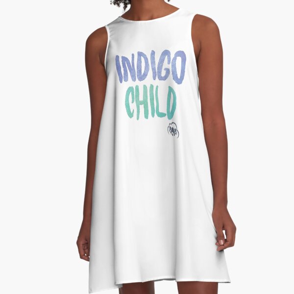 Indigo Child A-Line Dress