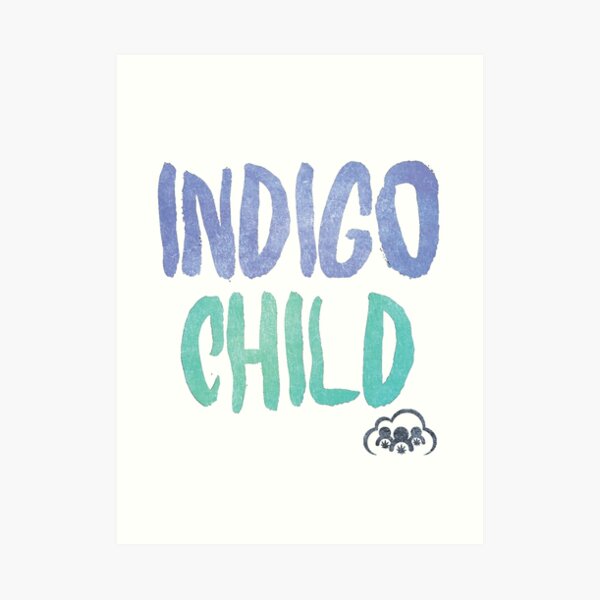 Indigo Child Art Print