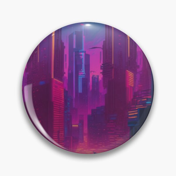 Item preview, SA2165(A car driving down a city street at night, synthwave art) designed and sold by aryan-gallery.