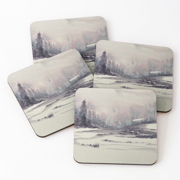 Item preview, Hazy Winter Day designed and sold by Rivvyarts.