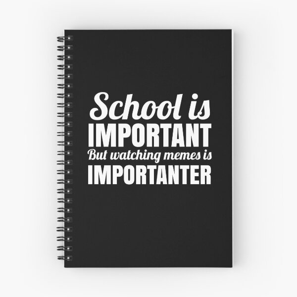 Item preview, SCHOOL IS IMPORTANT BUT WATCHING MEMES designed and sold by EnzoVectorism.