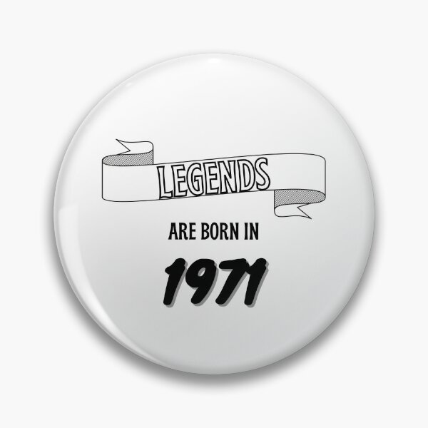 Item preview, Legends are born in 1971  designed and sold by ZoesAttic.