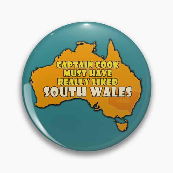 Item preview, New South Wales - Captain Cook designed and sold by Fanarchist.