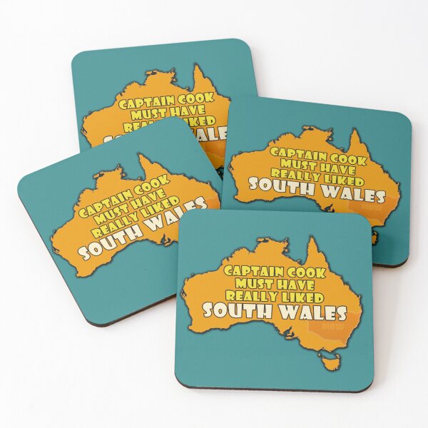 Item preview, New South Wales - Captain Cook designed and sold by Fanarchist.
