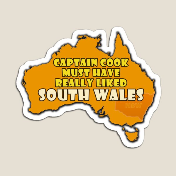 Item preview, New South Wales - Captain Cook designed and sold by Fanarchist.