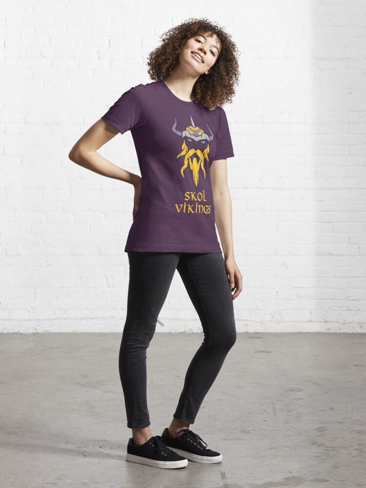 Official scandinavian Minnesota Vikings Skol Pride T-Shirtss