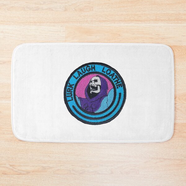 Item preview, Lurk Laugh Loathe Skeleton Sticker designed and sold by designolo.
