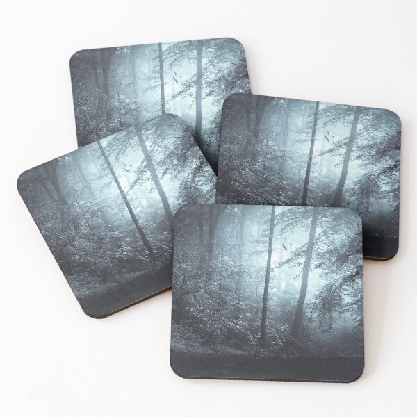 Item preview, Blue Mystic Forest designed and sold by Dyrk Wyst Redbubble Shop.