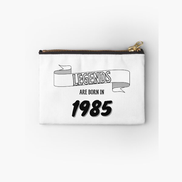Item preview, Legends are born in1985 black and white designed and sold by ZoesAttic.