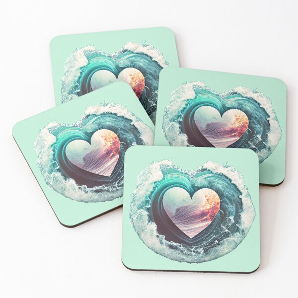 Item preview, Surfing Love in the Big Pipe designed and sold by Fitbys.