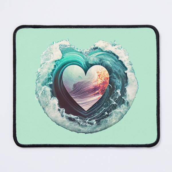 Item preview, Surfing Love in the Big Pipe designed and sold by Fitbys.