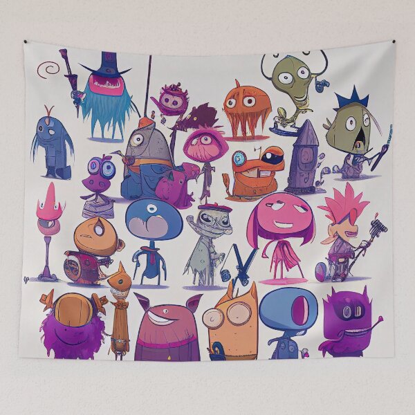 Item preview, Little Monsters Series designed and sold by VISIONARTIST.