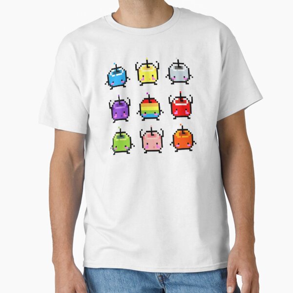 Vista previa del artículo con la obra «Stardew Valley Pastel Junimos - Color», diseñado y vendido por SunFlyDesign.