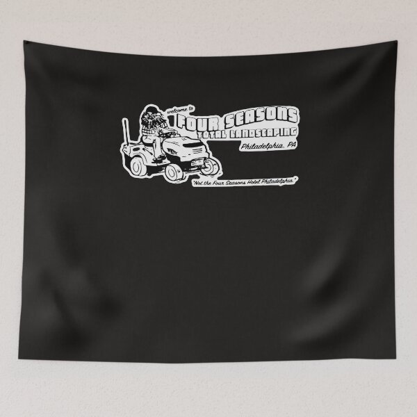 Item preview, Four Seasons Total Landscaping Classic Ladies Graphic Retro Mens Casual Graphic Tee Vintage Customize Love _black designed and sold by kuritzplay.