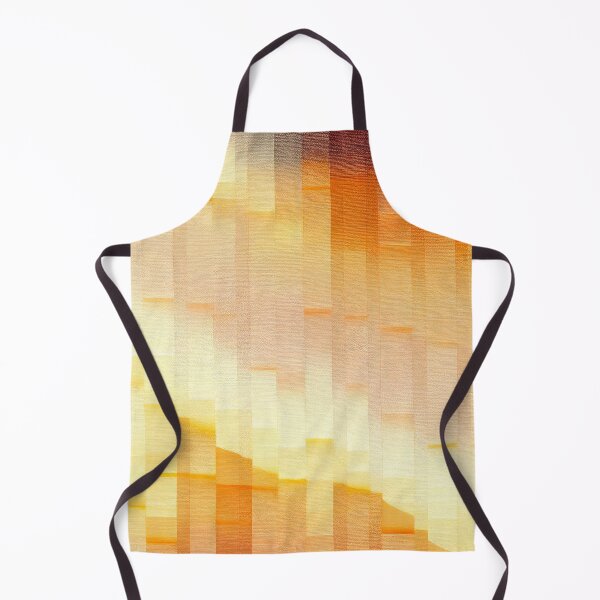 Artikelvorschau, "Collins" - Watercolor Abstract Painting Stripes Pattern in Yellow, Red, White, Pink, Orange, Cream, entworfen und verkauft von HiArtify ❤️.
