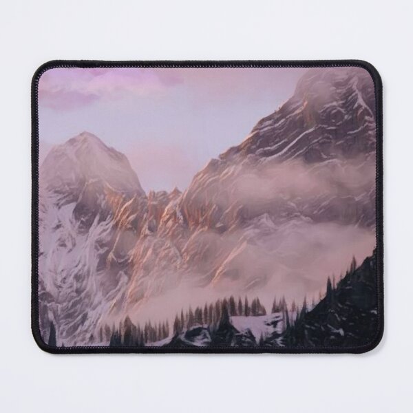 Item preview, Mountain Beautiful Sunset Art designed and sold by Crafty-Deeja.