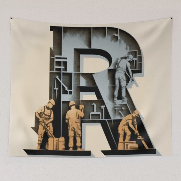 Item preview, Letter R and constructors designed and sold by jsebouvi.