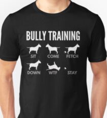 English Bull Terrier Bully Training Slim Fit T-Shirt