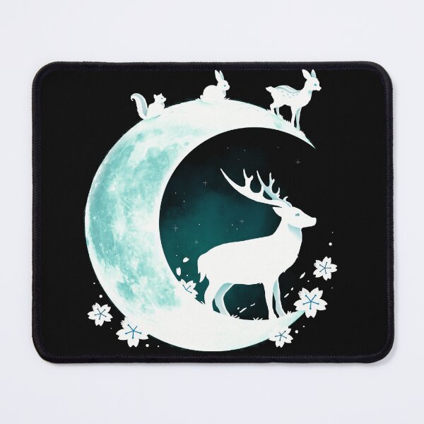Item preview, Deer Moon designed and sold by VallinArt.