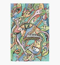 Flying Fishes, Guitars & Piano Photographic Print