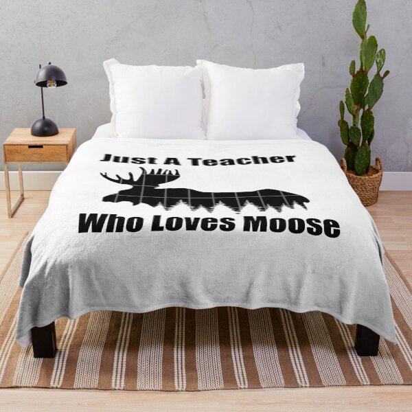 Item preview, Just A Teacher Who Loves Moose designed and sold by younessalmi.