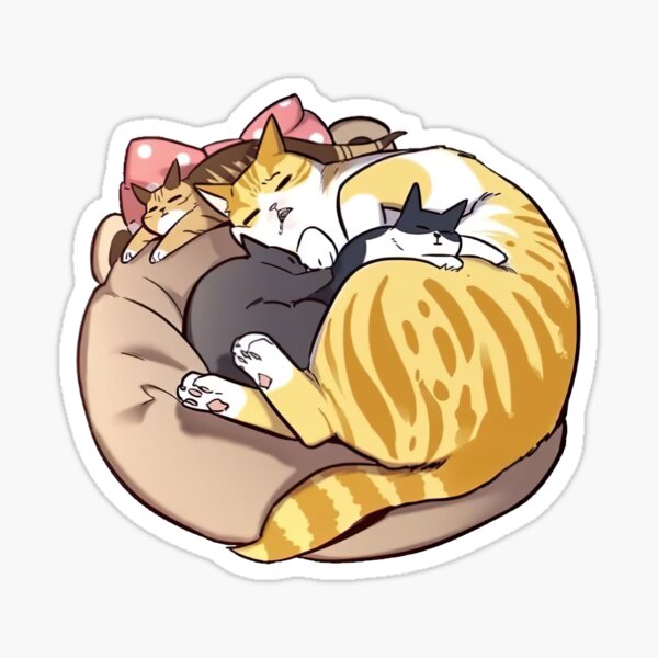 Kayden Cat Eleceed Design #4 Sticker