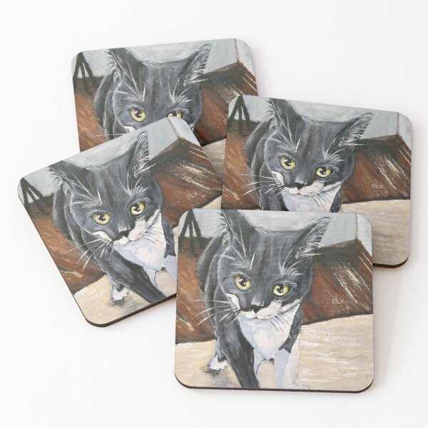 Item preview, Grey Kitty designed and sold by Sally peckham.