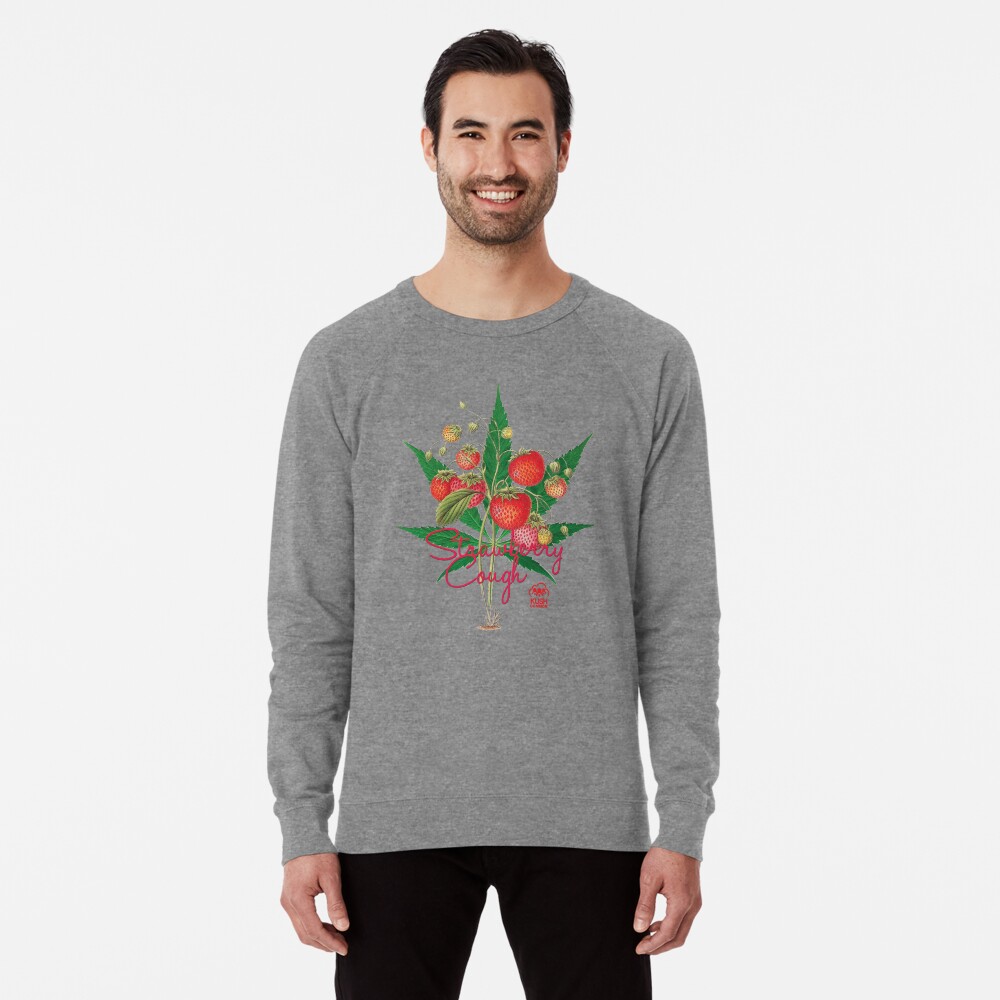 Strawberry Cough Lightweight Sweatshirt
