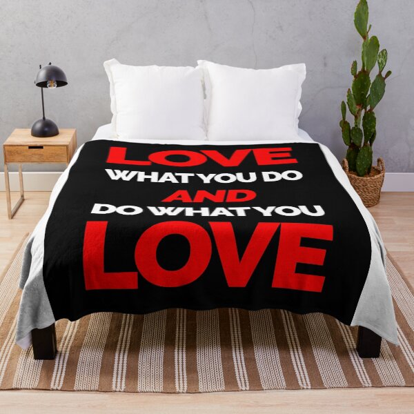 Item preview, Love What You Do Sticker and T-shirt Design designed and sold by krazybookz.