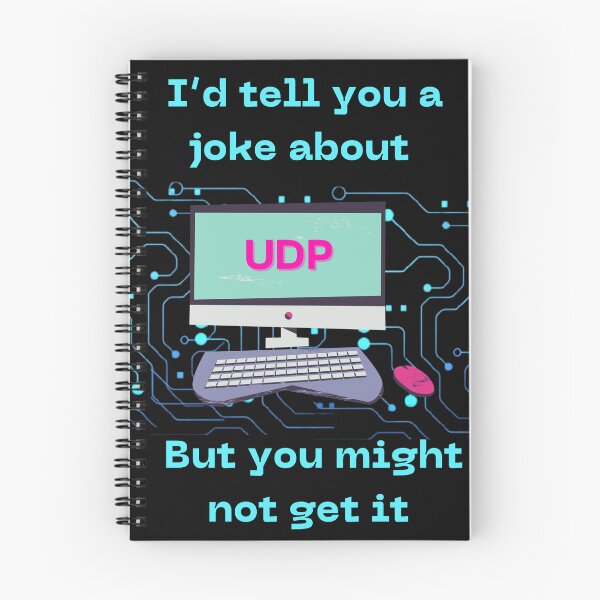 Item preview, Computer science programmer UDP joke designed and sold by t1n3333.