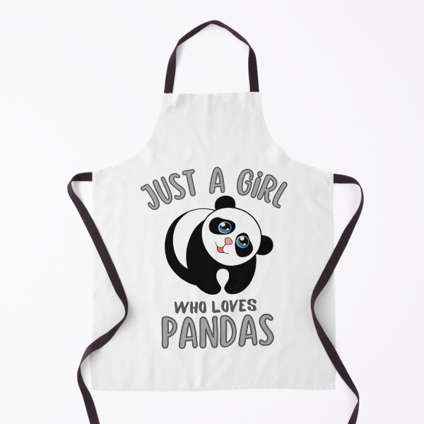 Item preview, Just A Girl Who Loves Pandas designed and sold by Joy Poddar.
