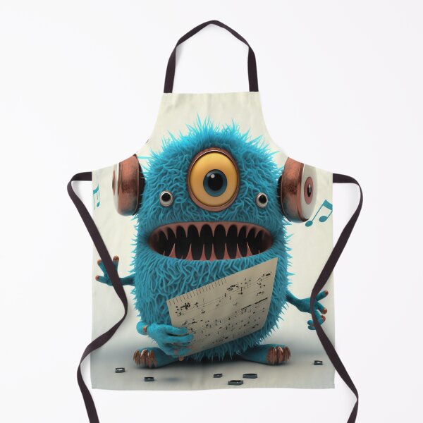 Item preview, little musical monster designed and sold by jsebouvi.