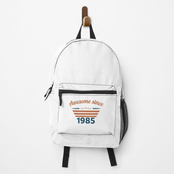 Item preview, Awesome since 1985 retro blue rust colors designed and sold by ZoesAttic.
