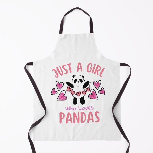 Item preview, Just A Girl Who Loves Pandas designed and sold by Joy Poddar.