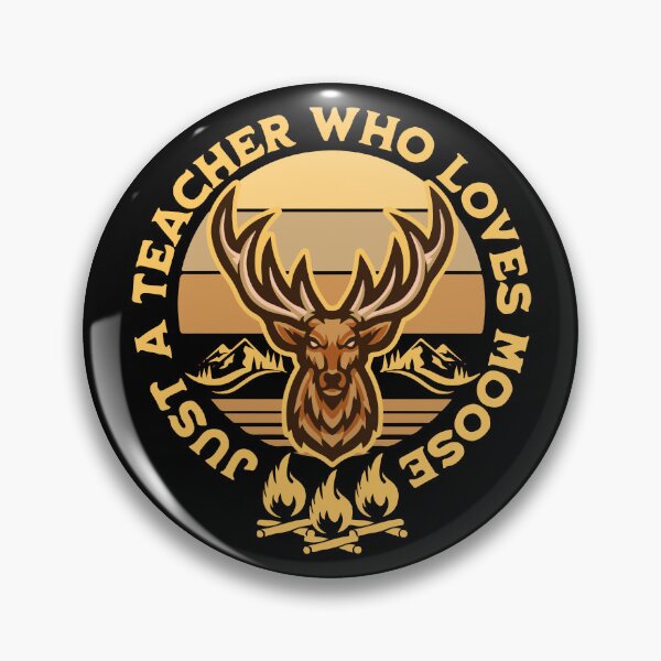 Item preview, Just A Teacher Who Loves Moose designed and sold by designerpriti.