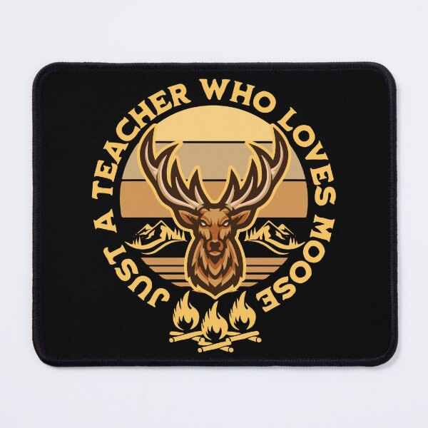 Item preview, Just A Teacher Who Loves Moose designed and sold by designerpriti.