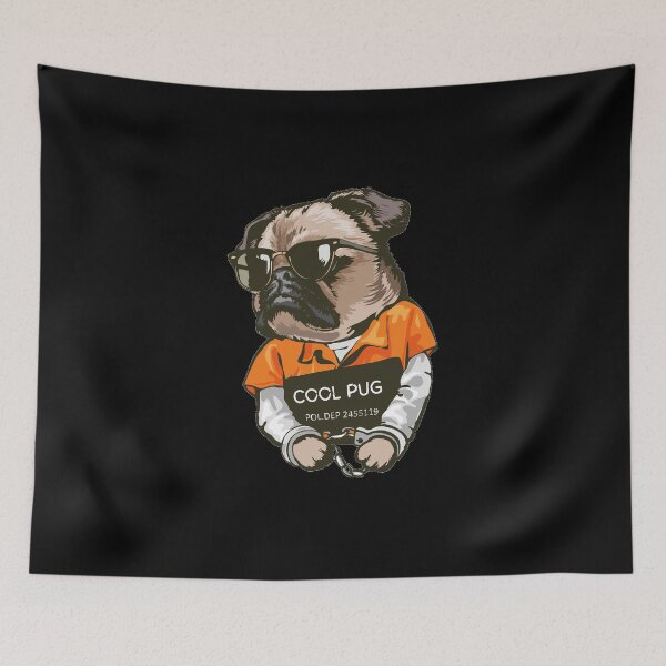 Item preview, Cool Pug designed and sold by Joy Poddar.