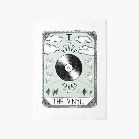 The Vinyl Art Board Print