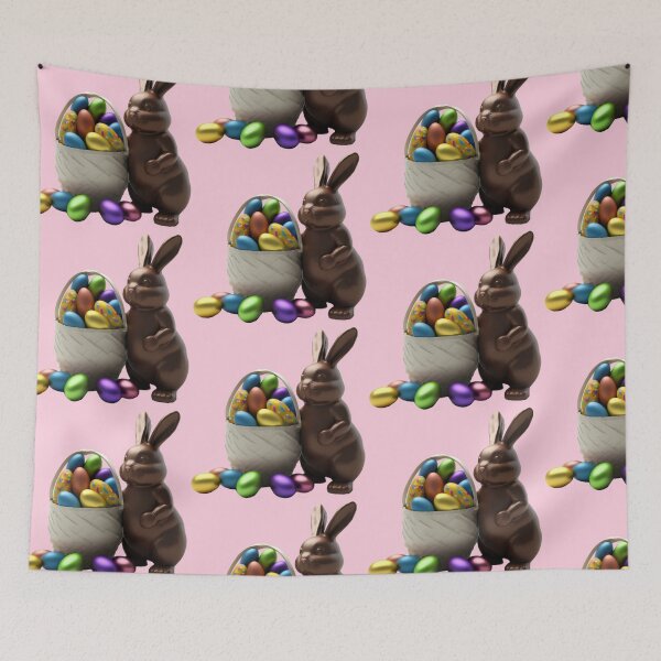 Item preview, Easter Basket and Chocolate Bunny designed and sold by Scrumptious Designs.