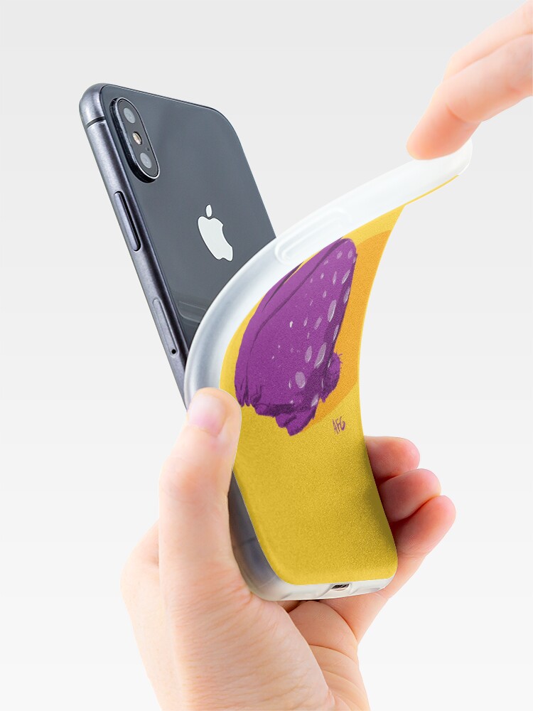 Alternate view of Purple Polka Dot Rabbit iPhone Case & Cover