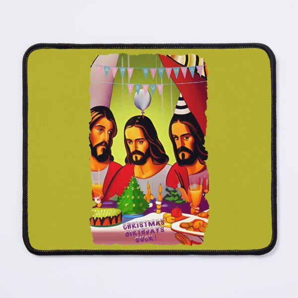 Item preview, Jesus: Christmas birthdays suck (#07) [Create a set!] designed and sold by SolidEarthArt.