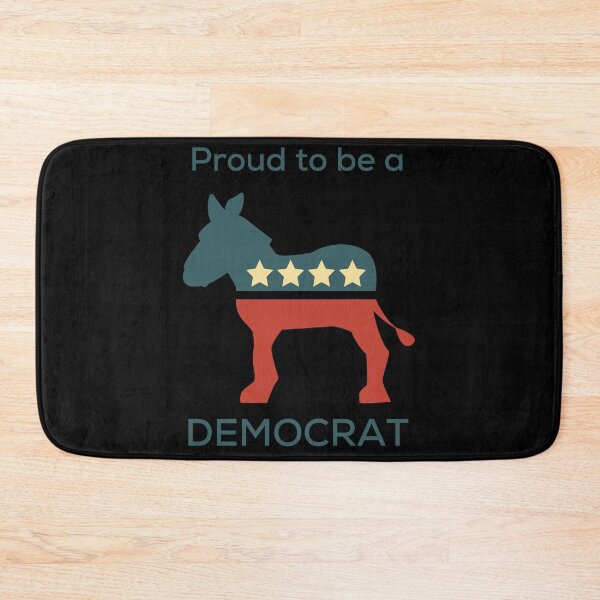 Item preview, Retro Donkey proud to be a DEMOCRAT designed and sold by ElLocoMus.